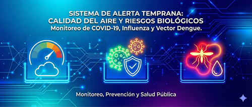 Banner Calidad del Aire y Riesgos Biológicos CETis 27